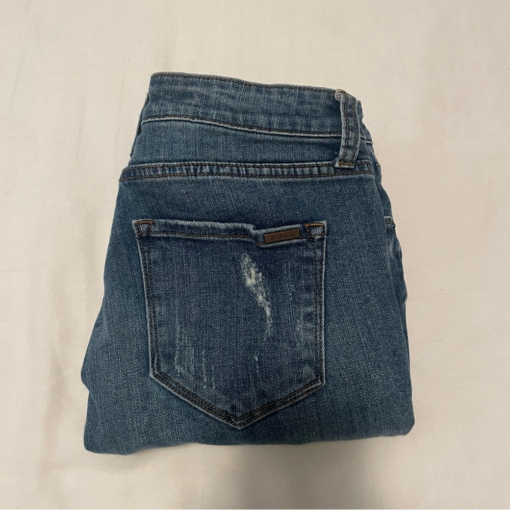 Straight cropped jeans